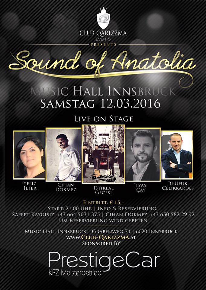 Sound of Anatolia - Music Hall Innsbruck