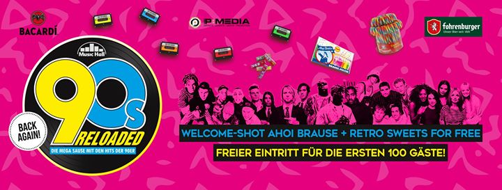 90s Reloaded - Holidays are over - Music Hall Innsbruck
