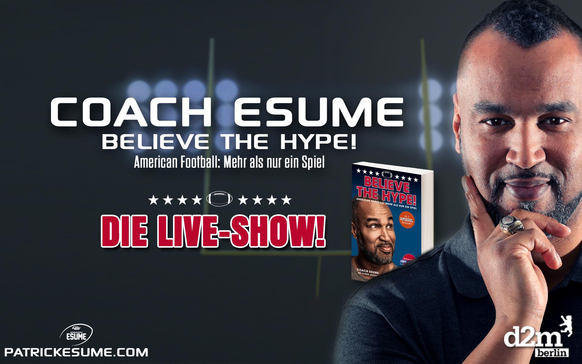 Coach Esume - Believe the Hype Music Hall Innsbruck