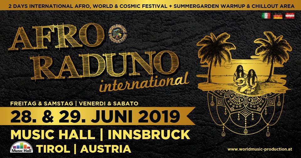 Afro Raduno International 2019 Music Hall Innsbruck