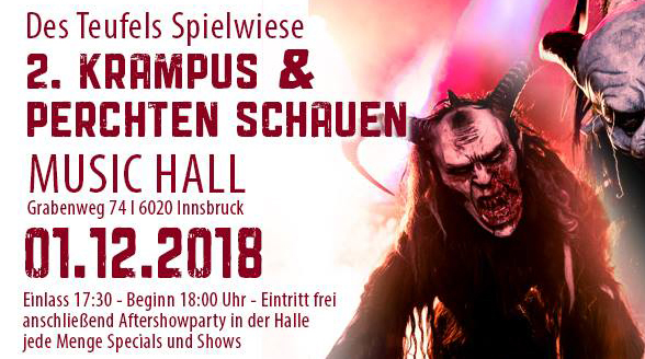 2. Krampus und Perchten schauen - Des Teufels Spielwiese - Music Hall Innsbruck