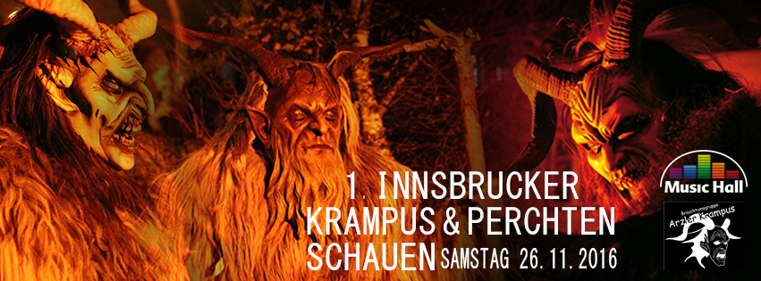 Des Teufels Spielwiese - Krampus & Perchten Schauen - Music Hall Innsbruck