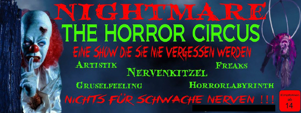 Nightmare - The Horror Circus - Music Hall Innsbruck